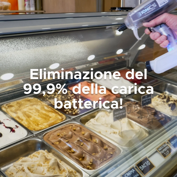 Ionics<sup>®</sup>: il primo ionizzatore portatile per la pulizia ecologica di ambienti e superfic